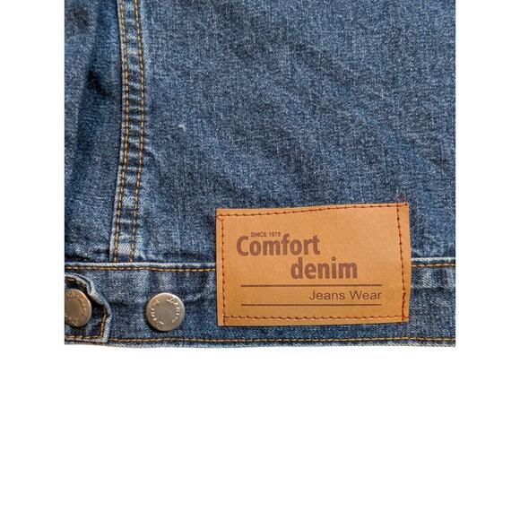 Jean Jacket Women’s Small Button Up Medium Wash Classic Comfort Denim - Picture 5 of 5